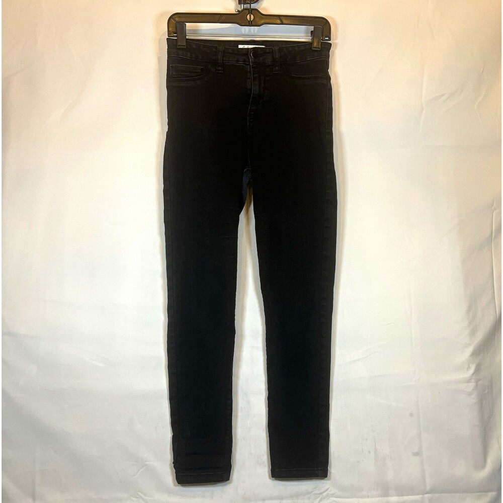 Thread & Supply Women’s Jeans Black Skinny Mid Rise Stretch Size 28